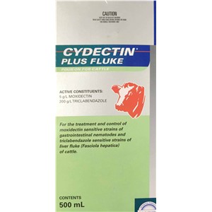 Cydectin Pour-On 500ml FLUKE