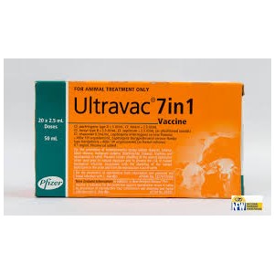 Ultravac 7in1 50ml - 20 Head Cattle Pack