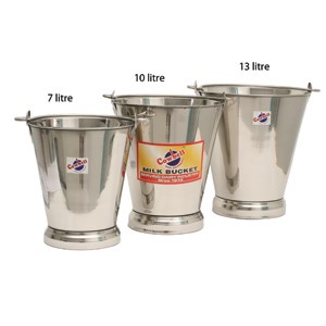 Bucket Stainless Cowbell 13L