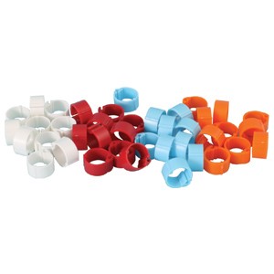 Poultry Leg Bands Plastic 16mm Green Sold As Each