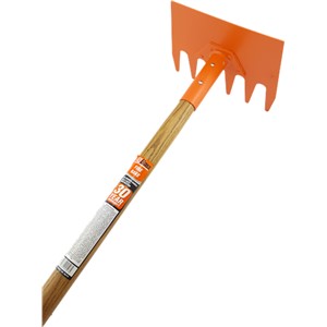AgBoss Fire Rake With Wooden Handle