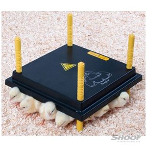 Poultry Chick Warmer Heating Plate Without Regulator 30x30cm