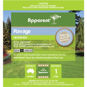 Ravage MCPA + Dicamba Herbicide 1L