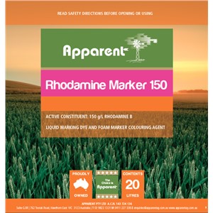 Rhodamine Marker Dye & Foam 150 20L