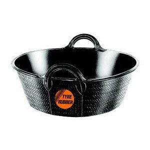 Rubber Feed Tub Shallow 21L