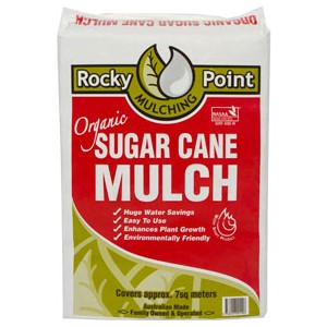 Sugar Cane Mulch Rocky Point covers 20 sq mtrs