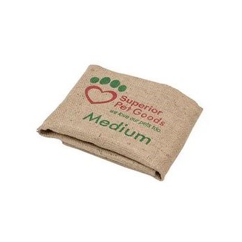 Hessian Dog Bed Cover Medium FITTED