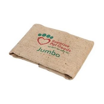 Hessian Dog Bed Cover Jumbo FITTED