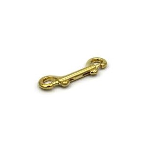 Snap Hook Swivel Brass Double Ended 1/2"