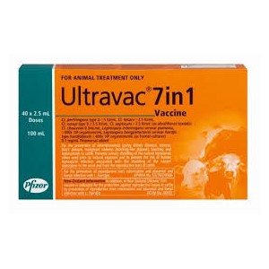 Ultravac 7in1 100ml - 40 Head Cattle Pack