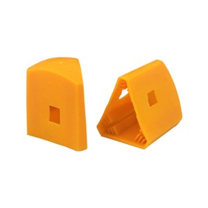 Post Cap Yellow Triangle 60mm Ea Jacks