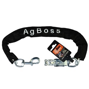 Agboss Dog Ute Chain w/ Panic Hook 4mm X 500mm