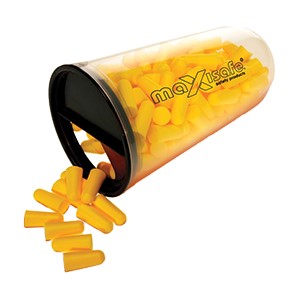 Maxiplug Uncorded Earplug Box of 100 Techware