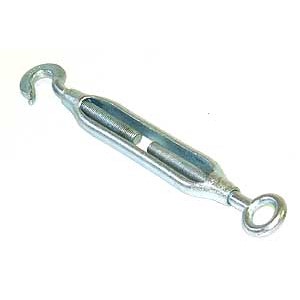 Turnbuckle eye & hook 8mm Bare Co