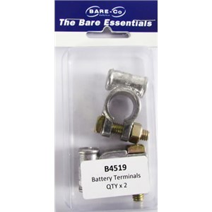 Bare essentials battery terminals x2 Bare Co 
