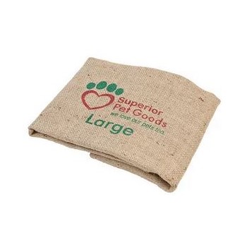 Hessian Dog Bed Cover Large FITTED