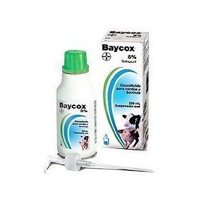 Baycox Coccidiocide Piglet & Cattle 250ml