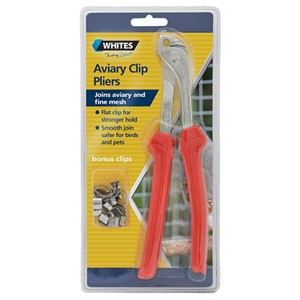 Aviary Clip Pliers Red Handle bonus clips