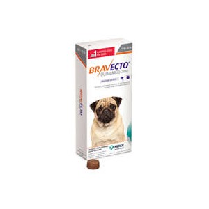 Bravecto Chew Small Dog 4.5-10kg Orange 2Pk