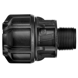 End Connector Metric 25x3/4 MI Philmac
