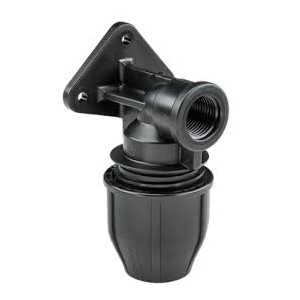 Wall Plate Elbow Rural Poly X FI BSP 1 x 3/4 Philmac