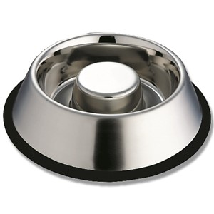 Dog Bowl Stainless Steel - Slow Feeder 700GM