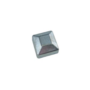 Post Cap 100mm Square Galvabond