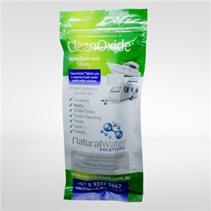 Clean Oxide Water Treatment Tablets 5 x 20g Pk Treats 10,000L