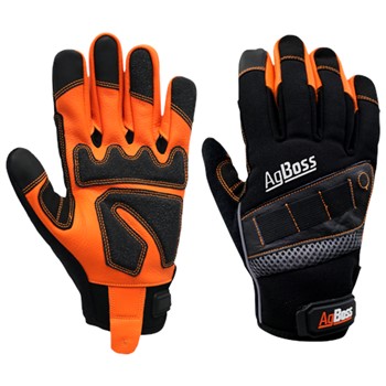 Agboss Premium Leather Work Glove Size 9 Medium