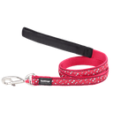 Red Dingo Padded Handle Lead 1.2m