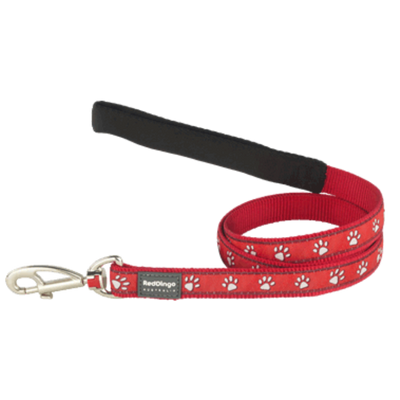 Red Dingo Padded Handle Lead 1.2m