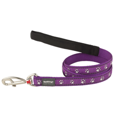 Red Dingo Padded Handle Lead 1.2m