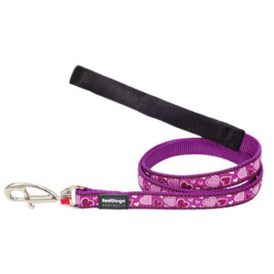 Red Dingo Padded Handle Lead 1.2m