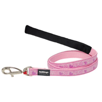 Red Dingo Padded Handle Lead 1.2m