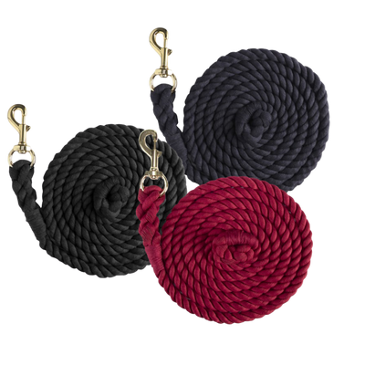 Cotton Lead Rope Heavy 3/4"" x 3.05m (10ft)