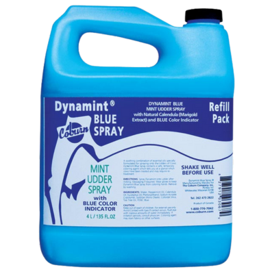 Dynamint Blue Udder Spray 4 Lt