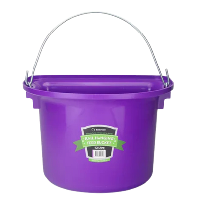 Rail Hanging Feed Bucket 12L