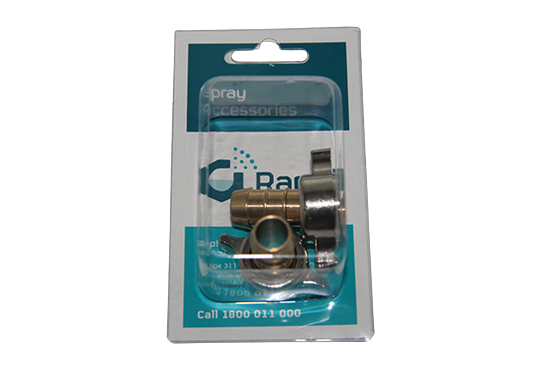 Rapid Spray accessories 12mm brass straight hose tail & gasket