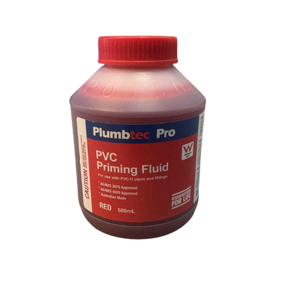 PVC Priming Fluid Red 500ml