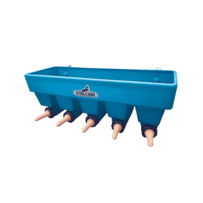 Stallion Compartment 5 Teat 25L Calf Feeder with Peach Teats
