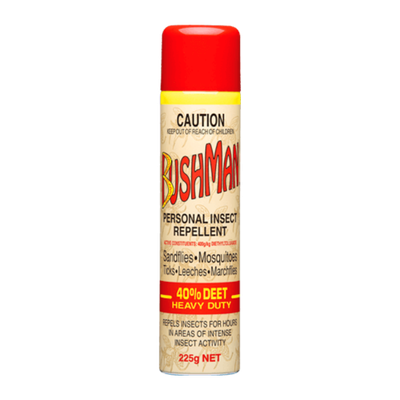 Bushman Insect Repellent 40% DEET Aerosol 225g