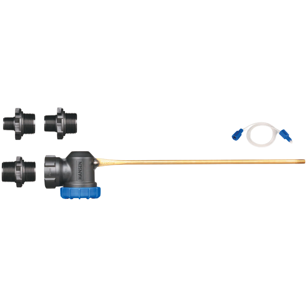 Hansen Concrete Trough Super-Flo Piston Valve Plastic Long Arm