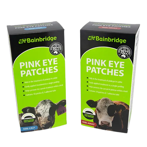 Pinkeye Patch Kit with Adhesive - Adult 10pk