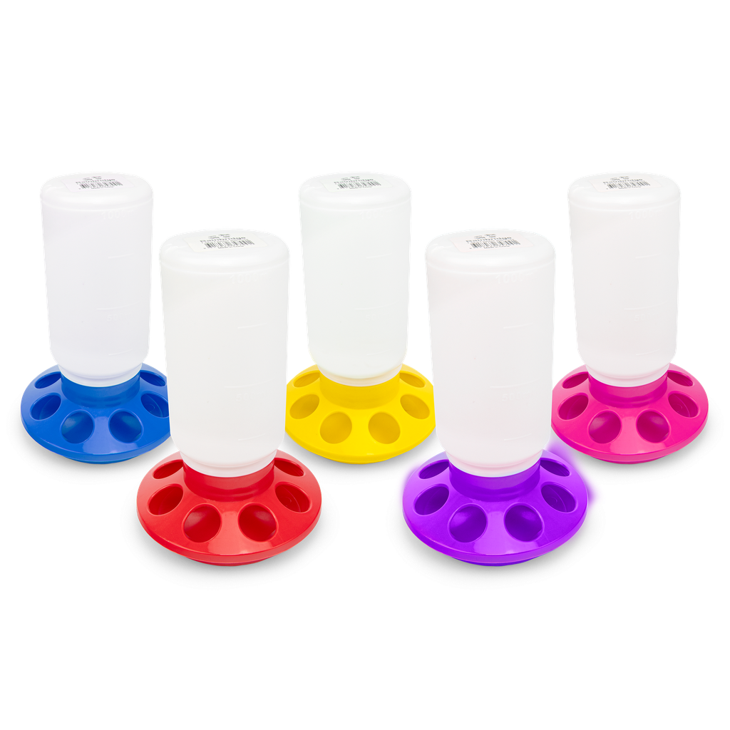 Poultry Chick Feeder 1kg 8 Hole