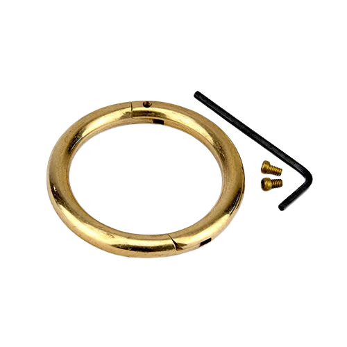 Bull Ring Brass Large/Dairy