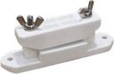 End Strain 40mm Tape Insulator White G67012 Gallagher Each