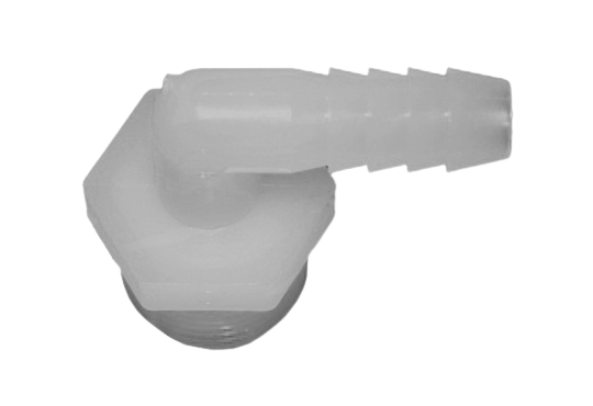 Elbow 1/2 inch x 10mm Poly Barb 2 Pk Rapid Spray