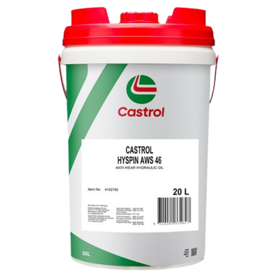 Hyspin Hydraulic Oil AWS46 20L Castrol 4102792
