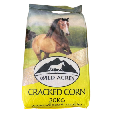 Avi Grain Corn Cracked 20kg  (Wild Acres) 
