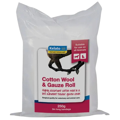 Kelato Cotton Wool & Gauze 250g
